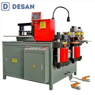 DS-803SK-B 3 इन 1 हाइड्रोलिक बसबार प्रोसेसिंग मशीन