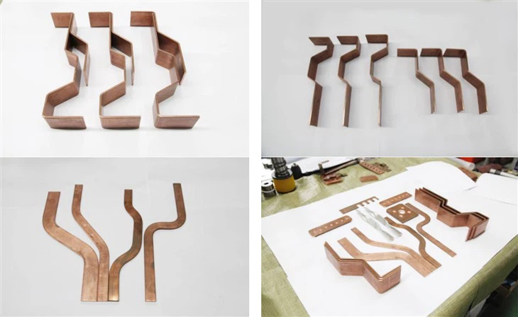 Copper Busbar Bending Machine Sample