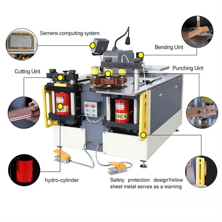 Aluminum Busbar Machine For Cutting